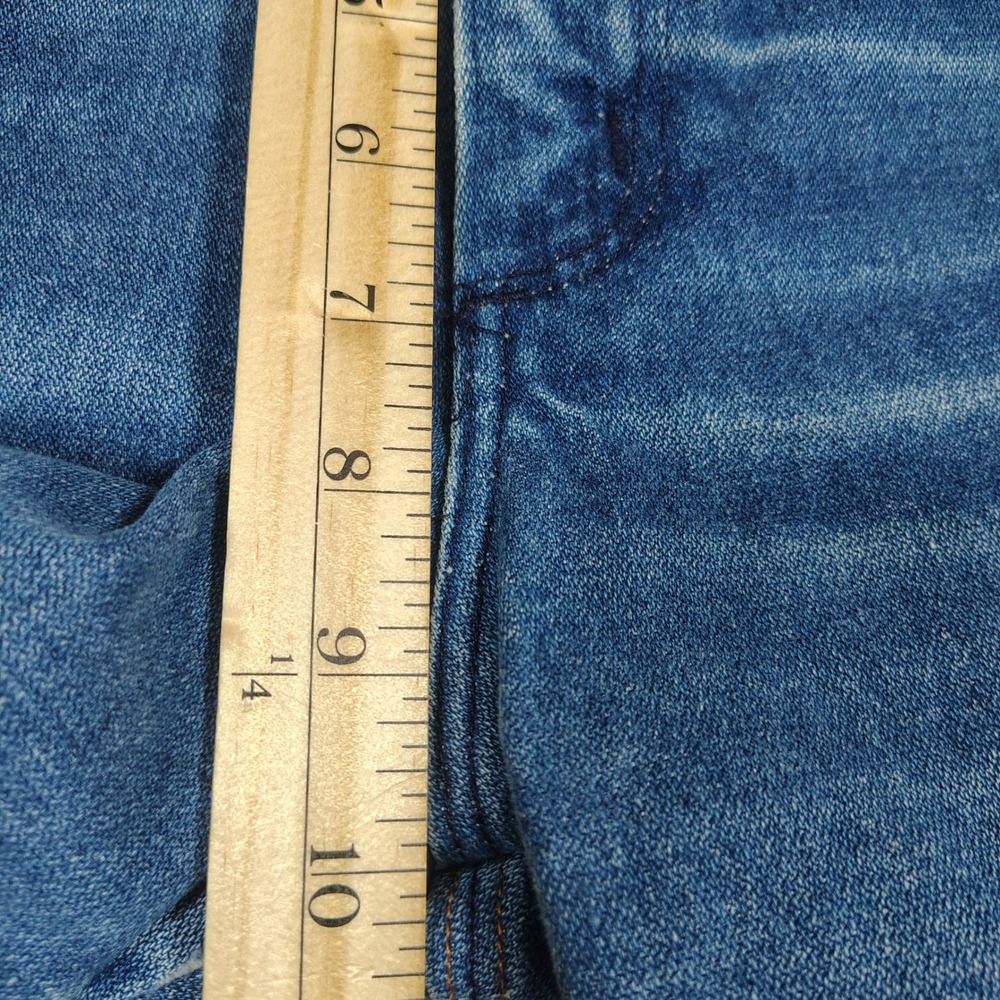 Wrangler Jeans Mens 33x30 Blue Slim Fit Flare Vintage 8161ONV Denim Made in USA - Picture 9 of 11